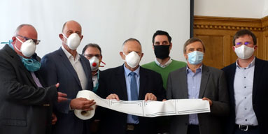 Firmenverbund zur Produktion von FFP-Masken in Gera